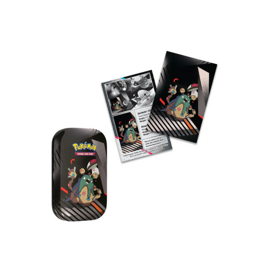 Mini Tin Fulgor Negro y Llama Blanca | Black Bolt and White Flare