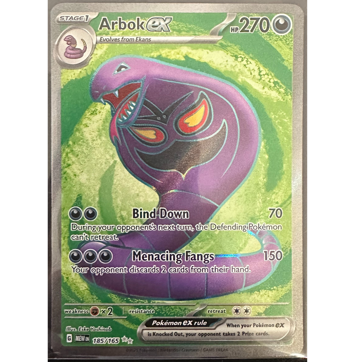 Arbok EX | Inglés