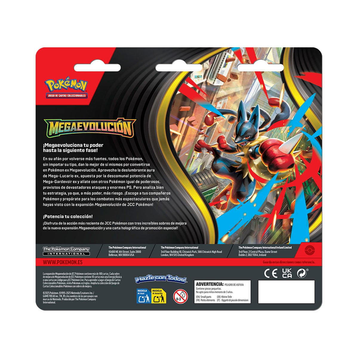 Blister 3 Sobres Mega Evolutions