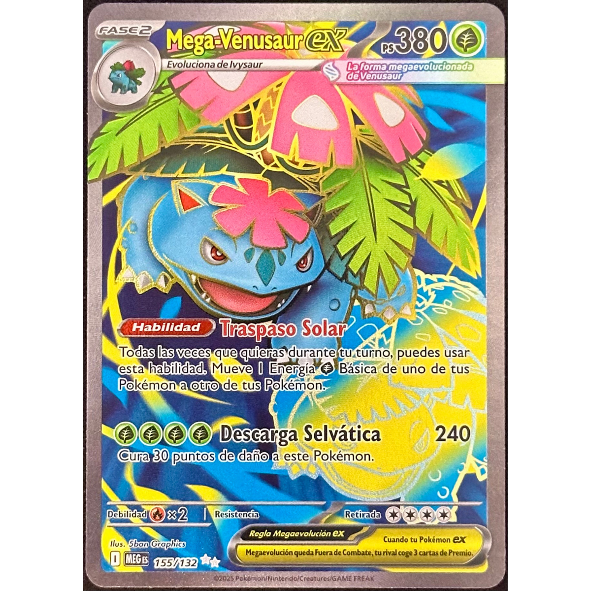 Mega Venasaur Ex | Español
