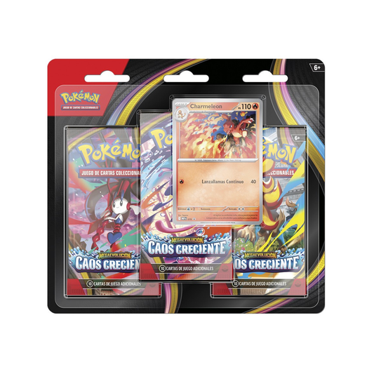 Blister 3 Sobres Chaos Rising | Caos Creciente