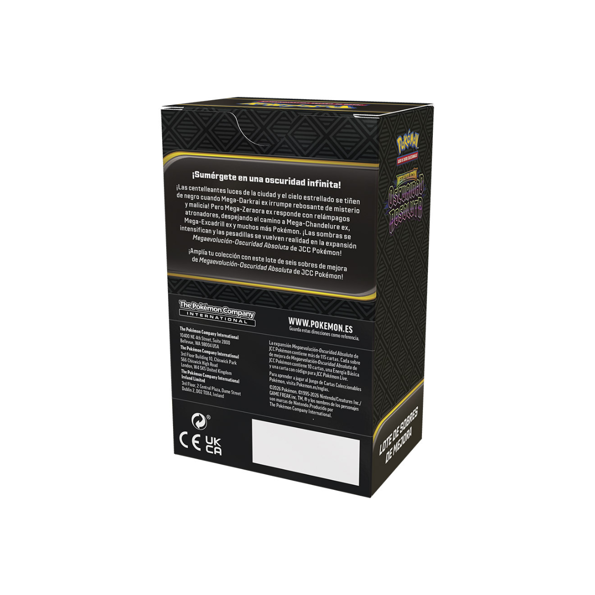 Booster Bundle Pitch Black | Oscuridad Absoluta