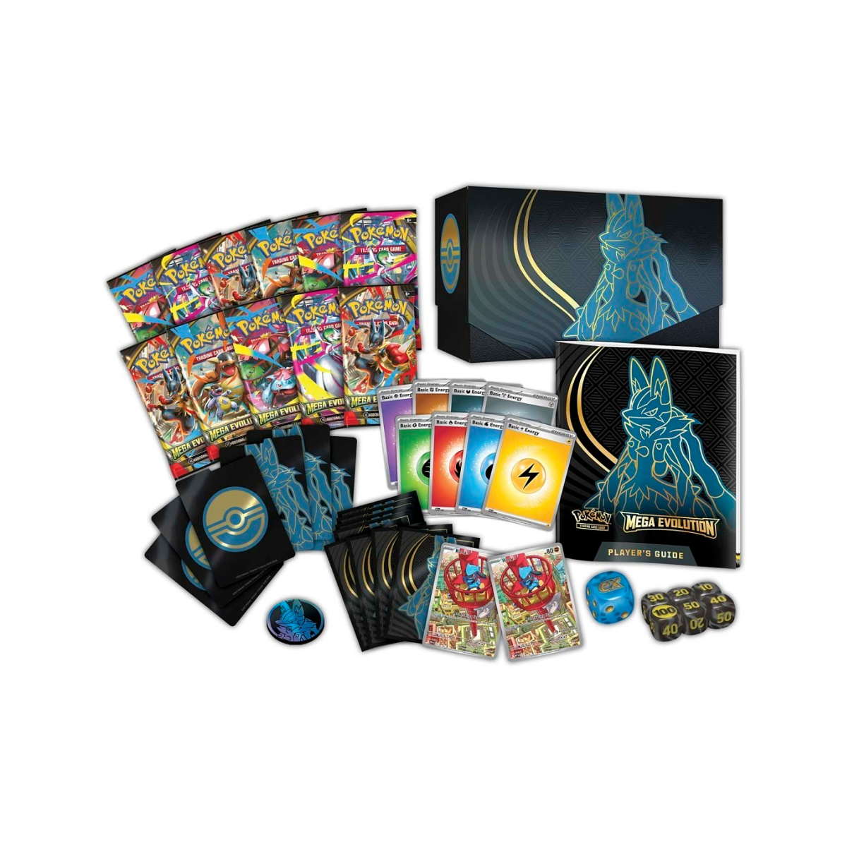 ETB Lucario Mega Evolución | Mega Evolutions