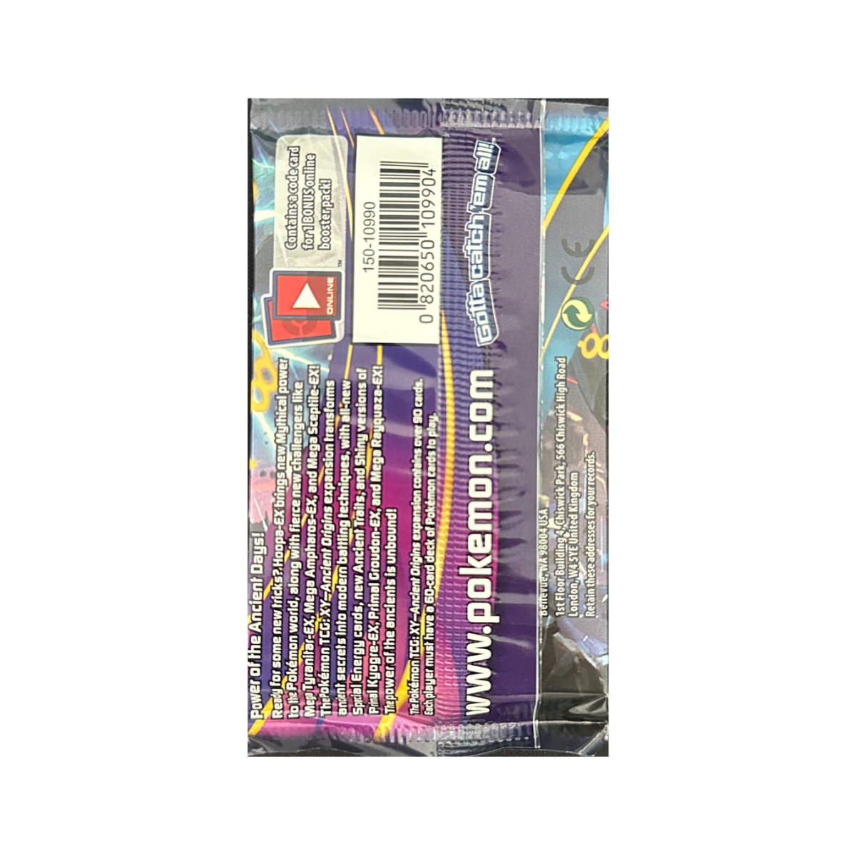 Ancient Origins (XY) Booster Pack | Inglés