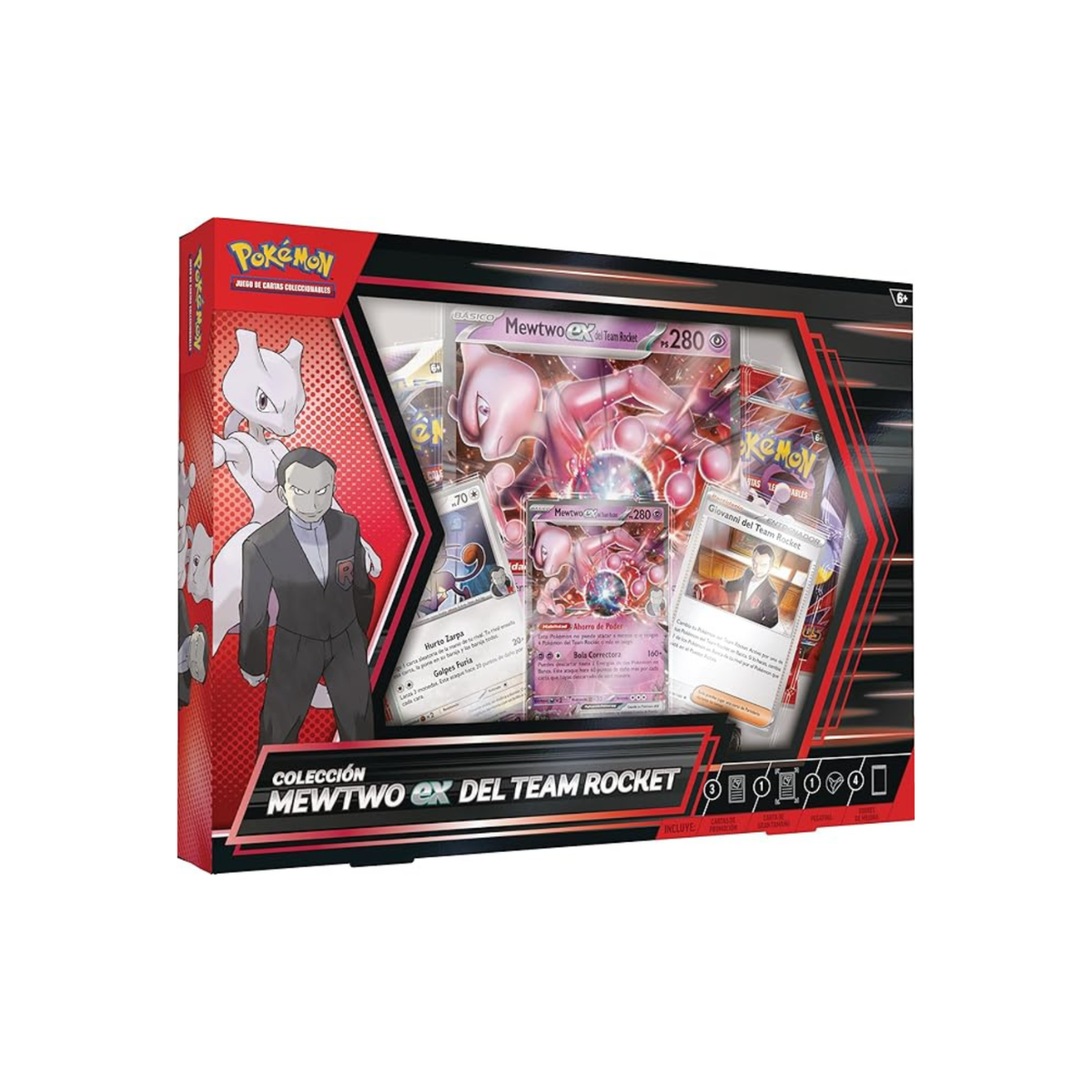 Caja Team Rocket's Mewtow ex