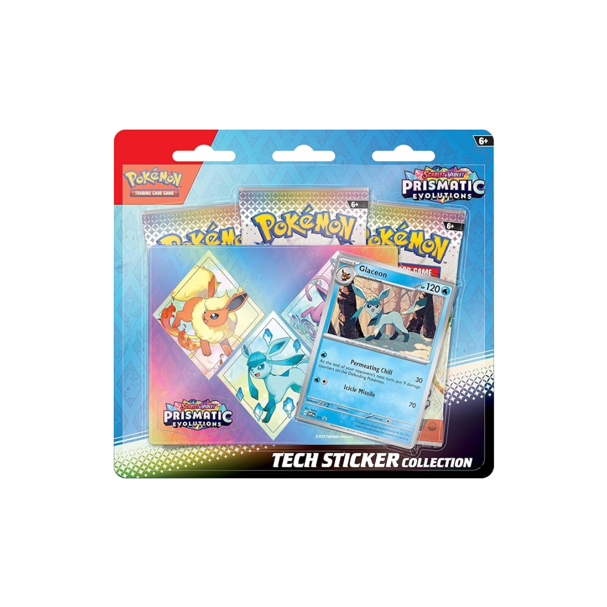 Blister 3 Sobres Evoluciones Prismaticas | Prismatic Evolutions